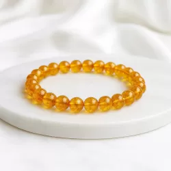 Citrine Bracelet – Natural Healing Crystal Jewelry