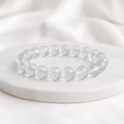 Clear Quartz Bracelet Natural Crystal