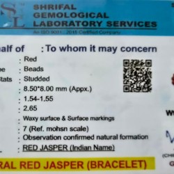 Red Jasper Bracelet Natural Crystal Red Jasper Bracelet Natural Crystal