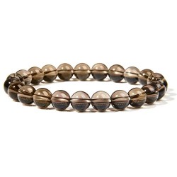 Smoky Quartz Bracelet Natural Stone