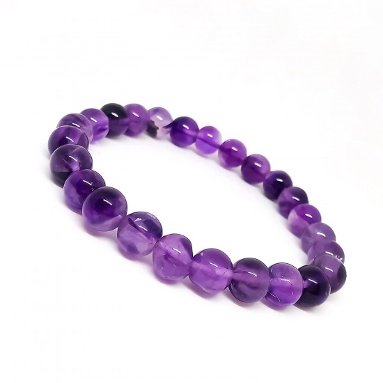 Buy V&A Jewellers Sterling Silver Oval Amethyst Bracelet | Silver Color  Women | AJIO LUXE