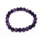 Natural Amethyst Bracelet For Men's And Women | Gemstone Bracelet 8 MM Bids Natural Amethyst Bracelet For Men's And Women | Gemstone Bracelet 8 MM Bids