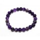 Natural Amethyst Bracelet For Men's And Women | Gemstone Bracelet 8 MM Bids