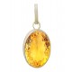 Sitrine Yellow Topaz Pendant (Sunela Stone Pendant) Silver 7.25 To 12.25 Ratti Sunela Stone Locket