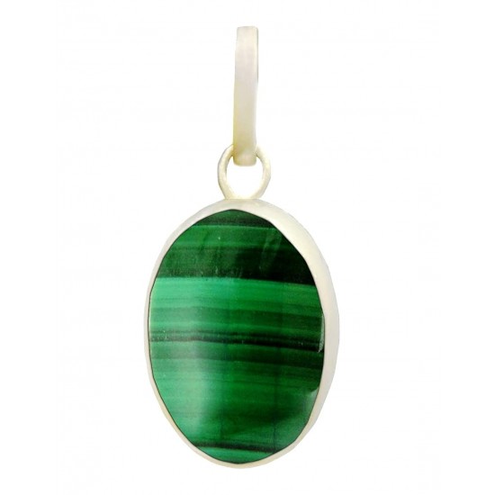 Malachite/Dana Firang Stone Pendent/दाना फ़िरंग रत्न-Certified Natural Rashi Ratan Good Looking Gemstone 5.00 to 15.25 Ratti