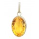 Sitrine Yellow Topaz Pendant (Sunela Stone Pendant) Silver 7.25 To 12.25 Ratti Sunela Stone Locket