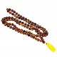 Tiger's Eye Mala, Round Shape, Stone Made, Size Aprox 14cm and 90g, Pack of 1 Tiger Stone Mala in Box