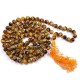 Tiger's Eye Mala, Round Shape, Stone Made, Size Aprox 14cm and 90g, Pack of 1 Tiger Stone Mala in Box Tiger's Eye Mala, Round Shape, Stone Made, Size Aprox 14cm and 90g, Pack of 1 Tiger Stone Mala in Box