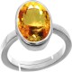 Citrine Ring Sunela Certified Natural Original Oval Cut Precious Gemstone 7.25 To 12.50 Ratti Citrine Silver Adjustable Ring Size 12 To 26 Nomber