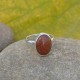 Sunstone Sung Sitara Silver Ring  Adjustable Ring for Men and Women
