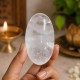 Sphatik Shivling (Oval Shape) – 58.56 Gram Natural Crystal Sphatik Shivling (Oval Shape) – 58.56 Gram Natural Crystal