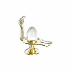 Crystal Shivling – Small Oval Shape Stone