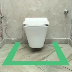 Vastu Green Color Tape (4 Inch, 8 Feet) for Vastu Correction